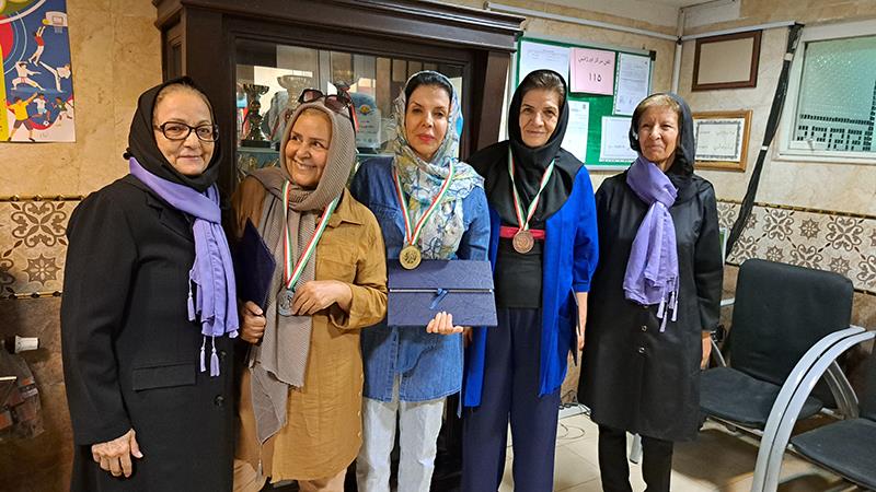 مسابقات شنای آزاد بازنشستگان استان تهران برگزار شد