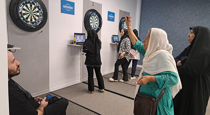 مسابقات دارت بازنشستگان استان تهران برگزار شد